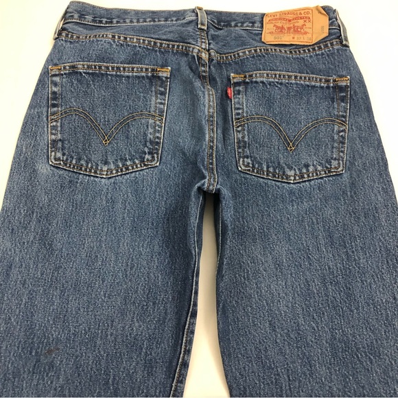 VTG LEVIS 501 Sz 32 Button Fly Jeans - Picture 6 of 14